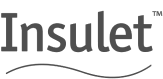 Insulet logo, multinational company that develops and sells Omnipod 5, a wearable, waterproof insulin pump that delivers continuous insulin